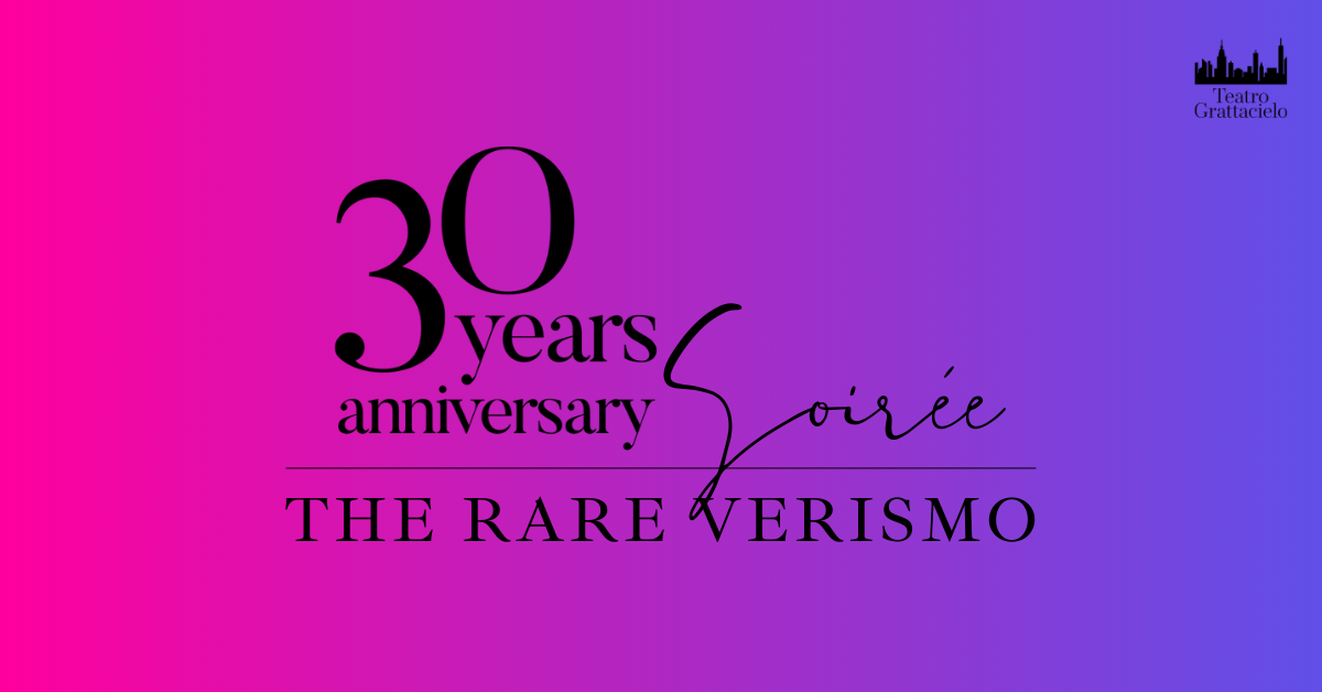 30th Anniversary Celebration Soiree | The RaRe Verismo 