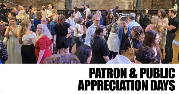 Patron & Public Appreciation Days 